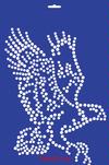 Crystal Style Eagle Stencil